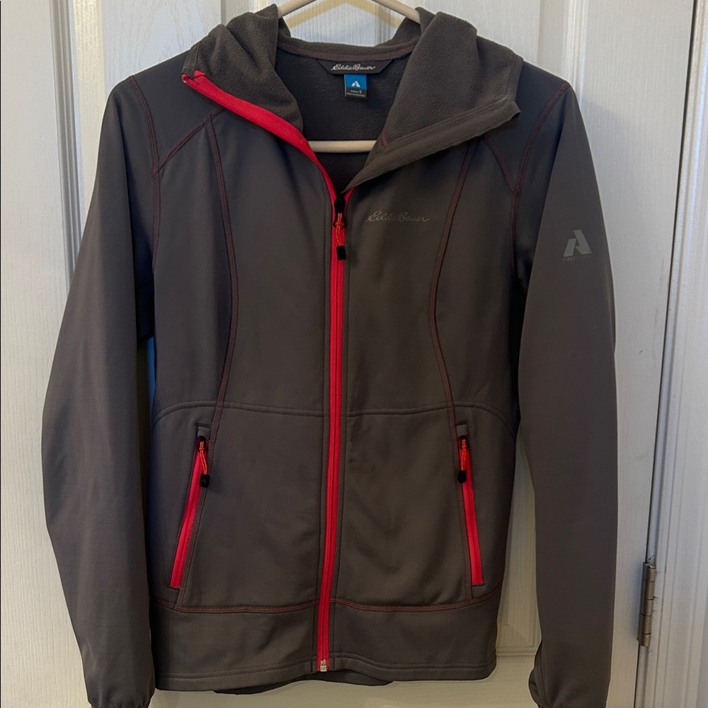Eddie Bauer Fleece lined Hooded Jacket